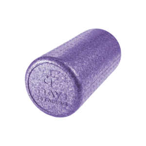 High Density Foam Roller, Solid Purple, 12