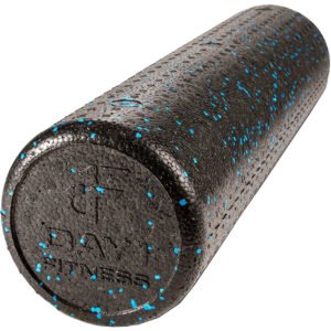 High Density Foam Roller, Speckled Blue 18