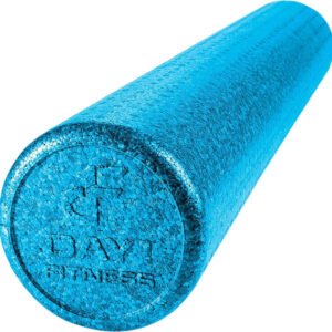 High Density Foam Roller, Solid Blue, 18