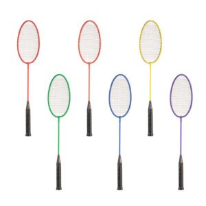 TEMPERED STEEL BADMINTON RACKET SET